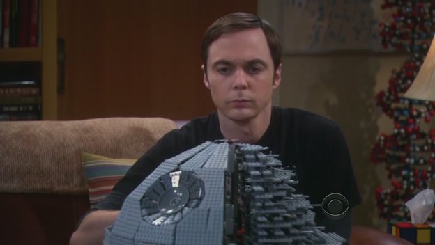 sheldon lego death star